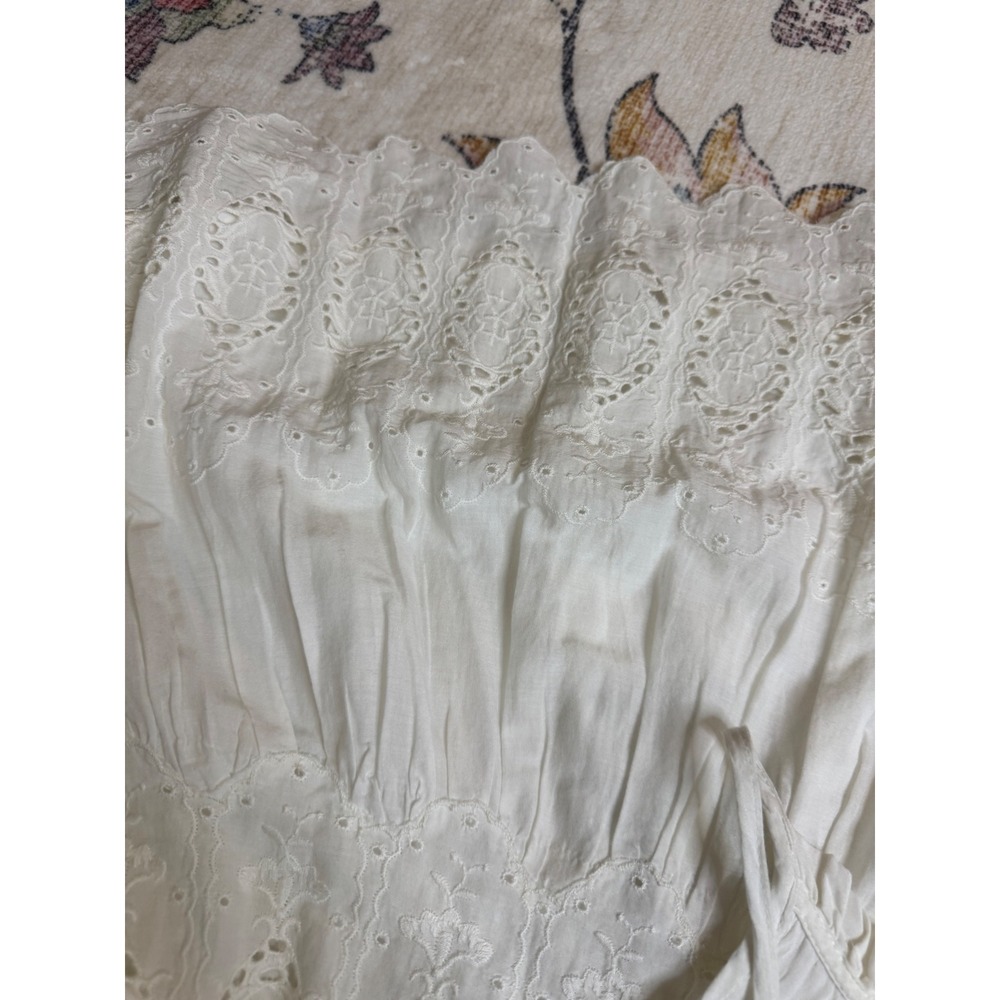 Anthropologie Eyelet Dress NWT Women's 8 Cottagecore Boho Maeve Festival Lace - Picture 8 of 13